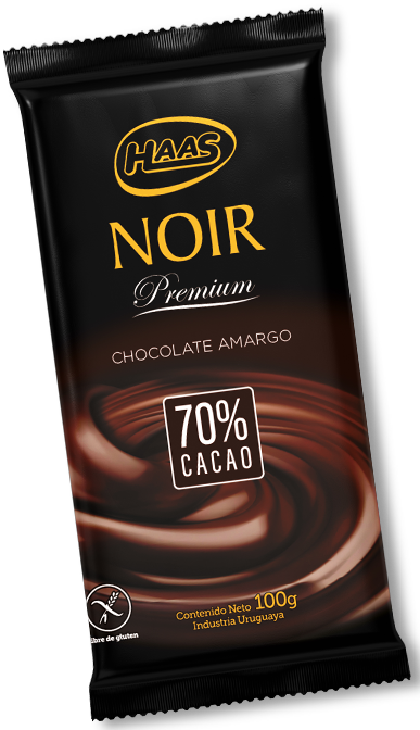 Haas noir 70% cacao